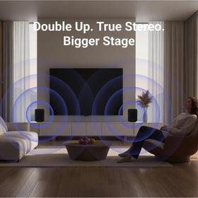 WiiM Sound Lite supports Wi‑Fi 6E and Bluetooth 5.3 for versatile streaming.