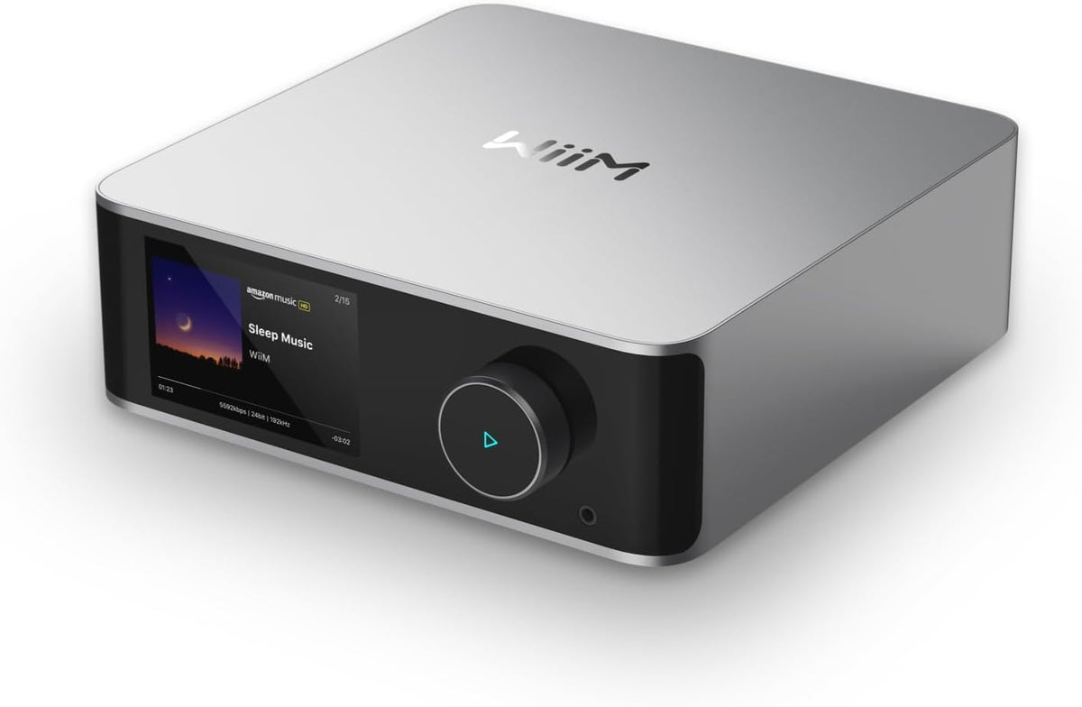 WiiM Ultra with 3-5 inch touchscreen for quick music control