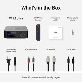 WiiM Ultra silver aluminum body with premium build