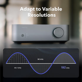 Durable unibody aluminum chassis of the WiiM Vibelink Amp