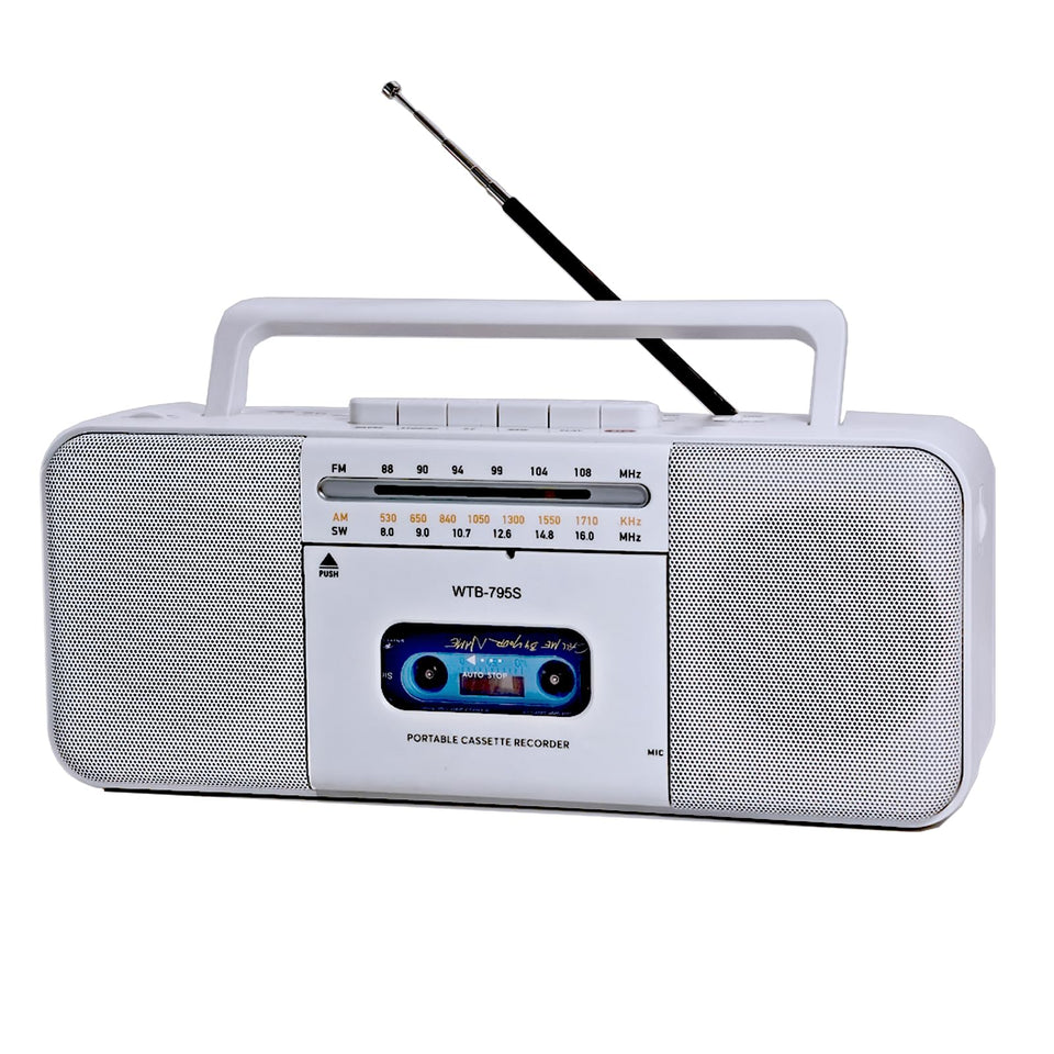 WIITHINK front view showing cassette door and Bluetooth indicating modern convenience