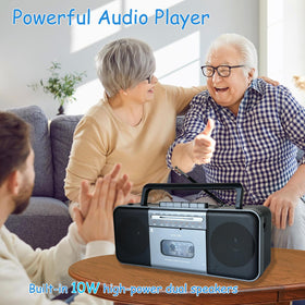 WIITHINK 3.5mm headphone jack and aux input enabling private listening or line in