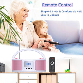 WIITHINK remote control in hand for simple operation and convenience
