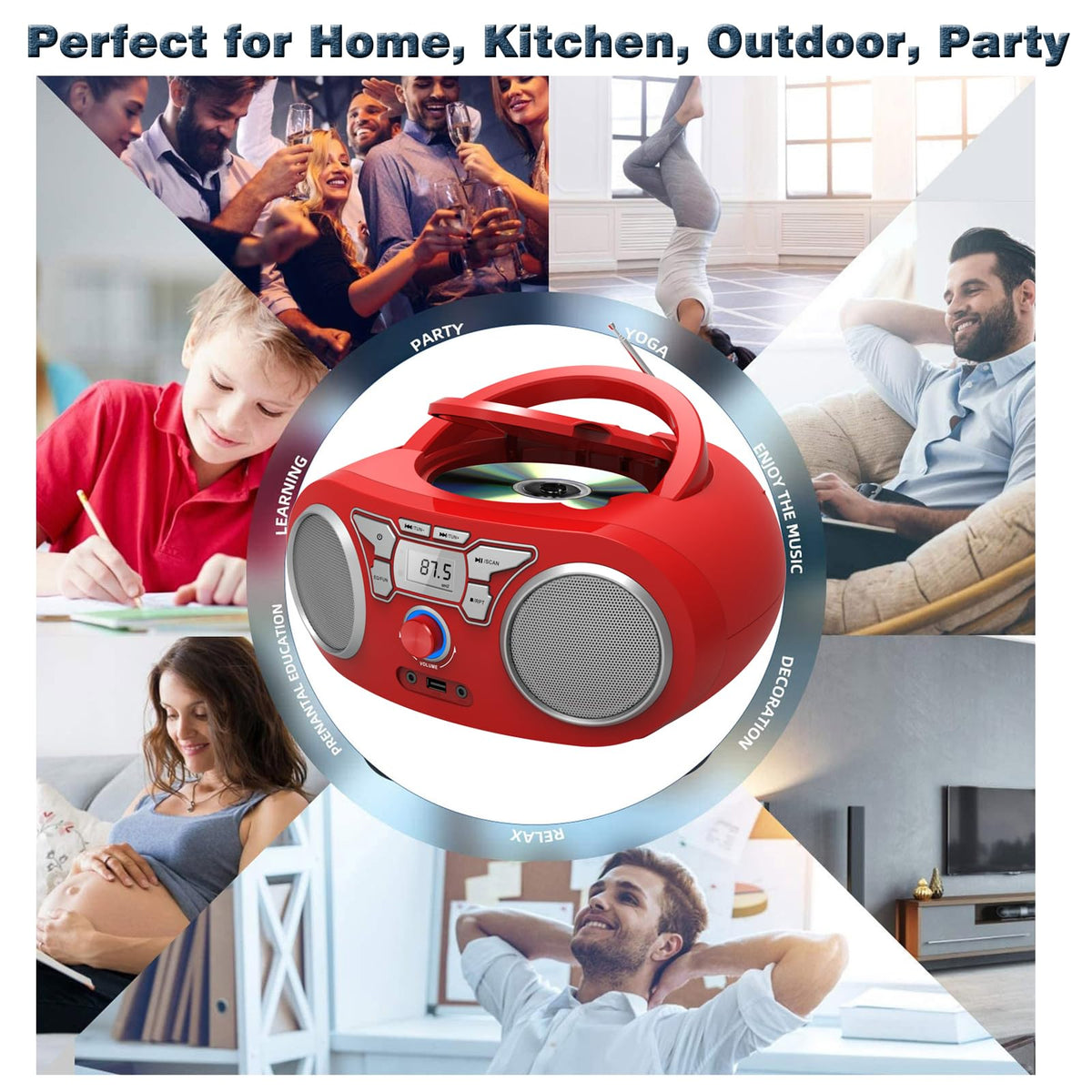 WIITHINK remote control in hand for convenient wireless operation