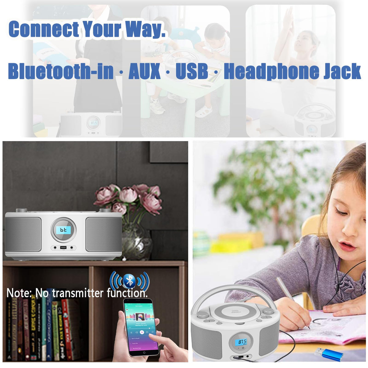 WIITHINK scale photo with built-in handle and battery compartment showing portable, grab-and-go design