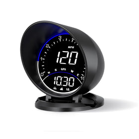 wiiyii front display showing speed and heading for safer driving