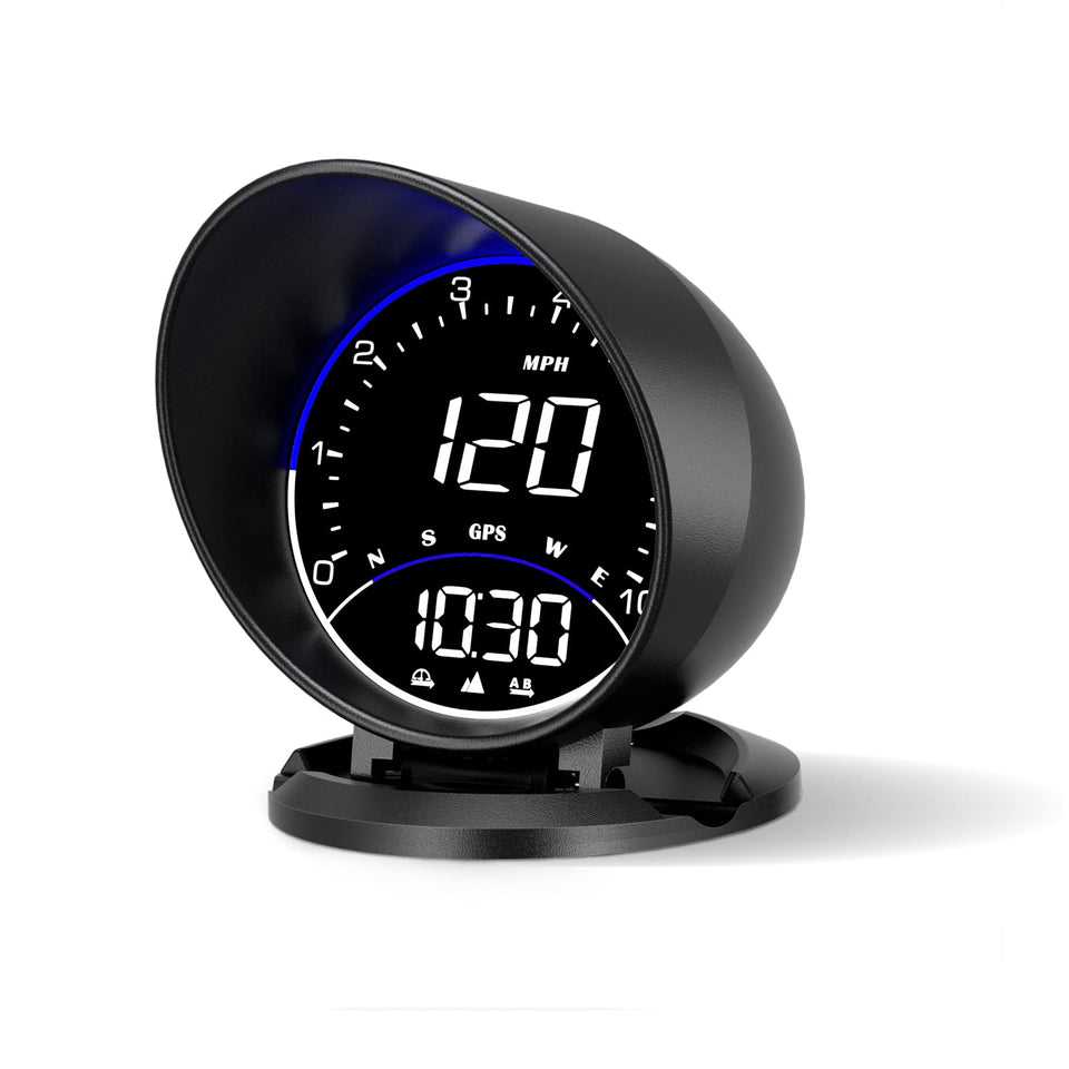 wiiyii front display showing speed and heading for safer driving