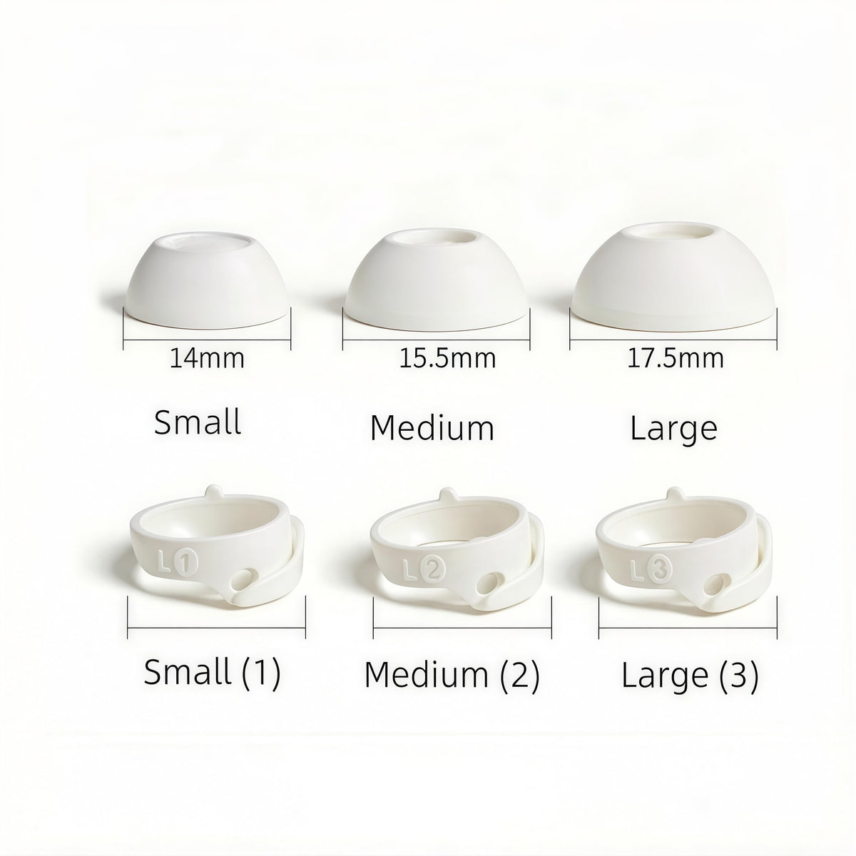 Wiki VALLEY Bose ear tips packaging with sizing options for all ears