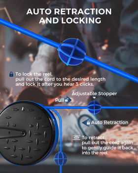 WILAWELS close-up of SJTW cable jacket showing weather resistance benefit