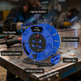 WILAWELS ETL-listed reel confirming safety compliance and reliability.