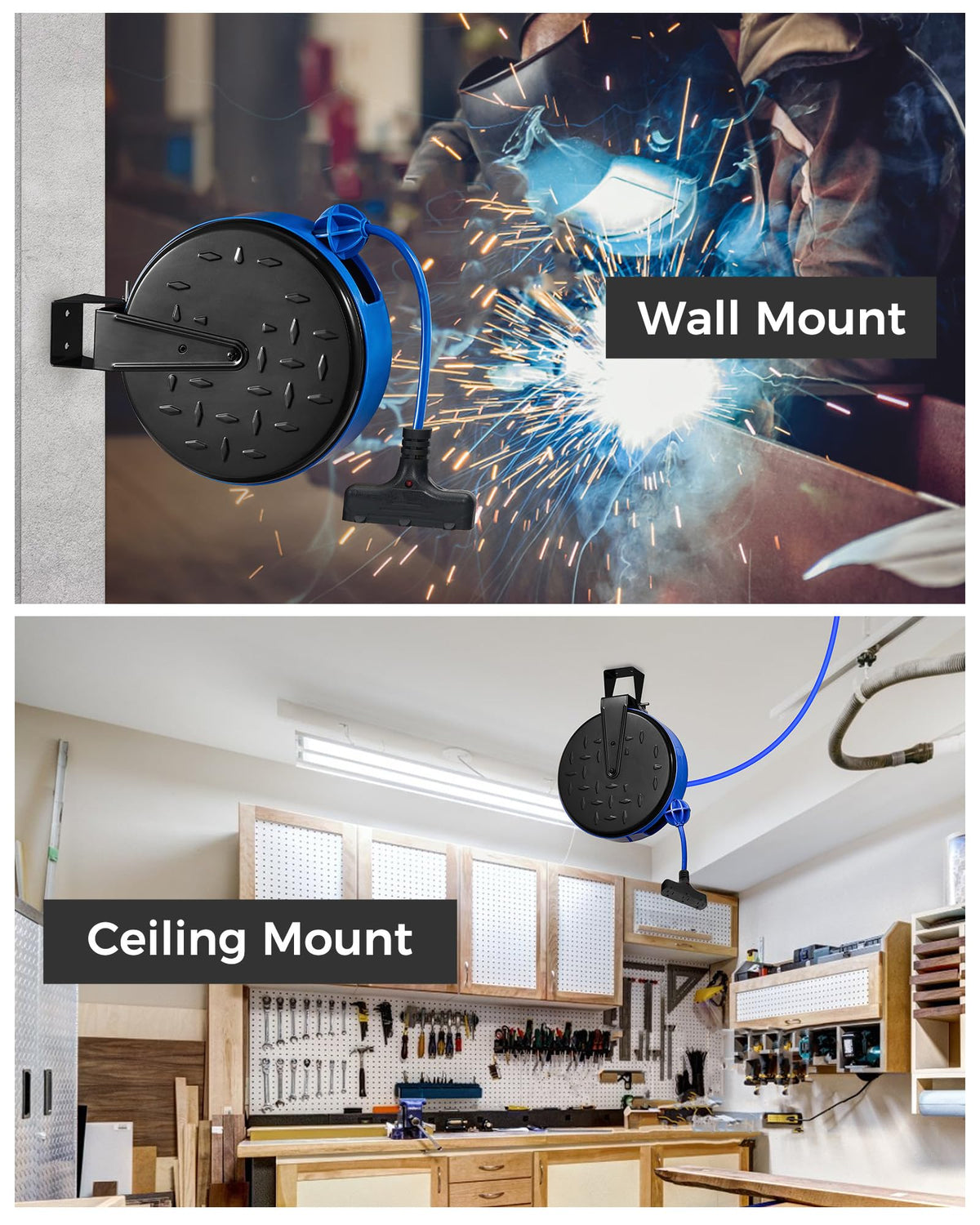 WILAWELS metal mounting plate and bracket for stable, secure installation