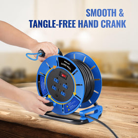 WILAWELS portable hand crank design keeps winding simple on site.