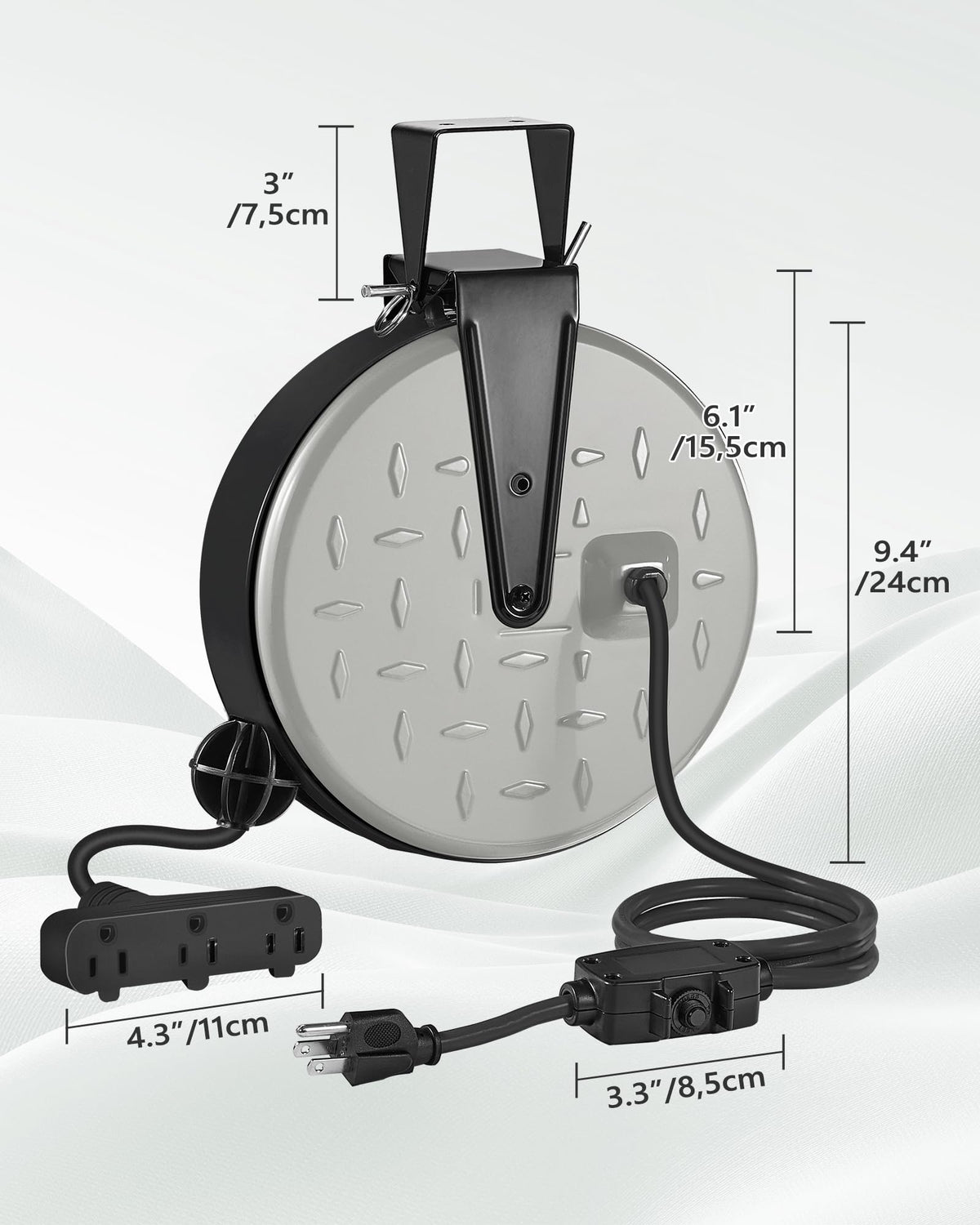 WILAWELS next to common tools for scale showing compact footprint