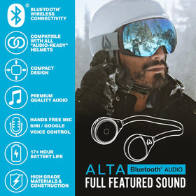Wildhorn Alta Bluetooth pairing demonstrates quick, hands-free mountain listening