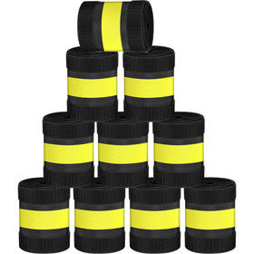WILLBOND carpet cord cover roll on yellow-black for organized office cables