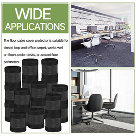 Willbond carpet cord protector keeps workspaces clean and professional.