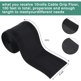 WILLBOND close-up of hook-and-loop texture demonstrating strong grip on carpet