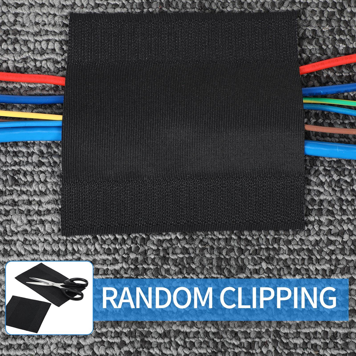 WILLBOND cord cover cut-to-length to fit your space.
