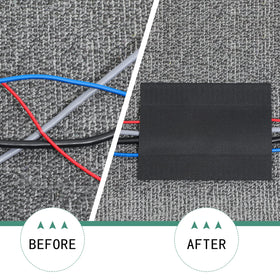 WILLBOND being cut to length with scissors for a custom cable run benefit