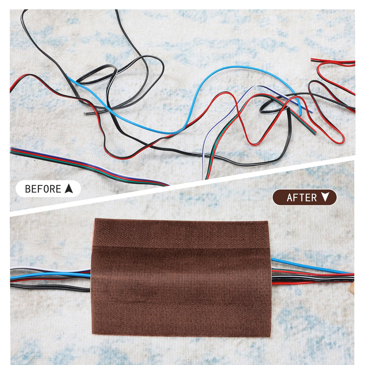 WILLBOND durable cable cover brown simplifies cleanup and maintenance in busy environments.