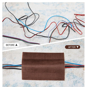 WILLBOND durable cable cover brown simplifies cleanup and maintenance in busy environments.