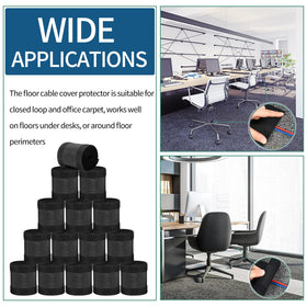 WILLBOND in office conference setup organizing power and data cables