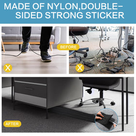 WillBond nylon cable strip with hook-and-loop closure for quick adjust.