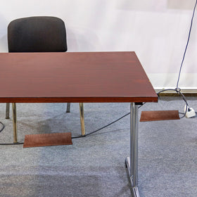 WILLBOND office cable management brown protector keeps workspaces organized and safe.