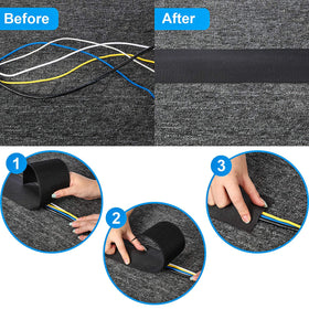 WILLBOND side profile on felt carpet demonstrating low profile and reduced trip risk