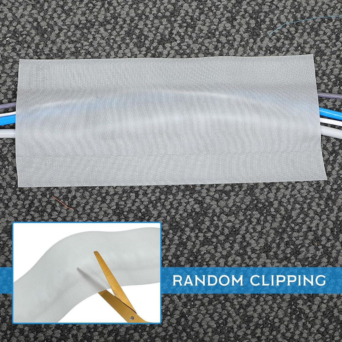 WILLBOND width shown beside a ruler to illustrate 10 cm size for proper coverage