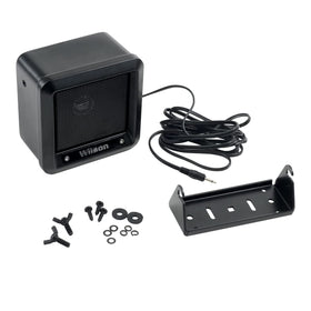 Wilson 10-foot cable with 3.5mm plug ready to connect and extend speaker placement