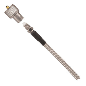 Wilson 305-830 coax cable with removable PL-259/FME connector for easy installation.