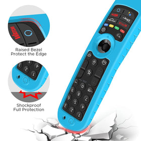 Winceed MR22GA silicone case enhances grip and remote safety.