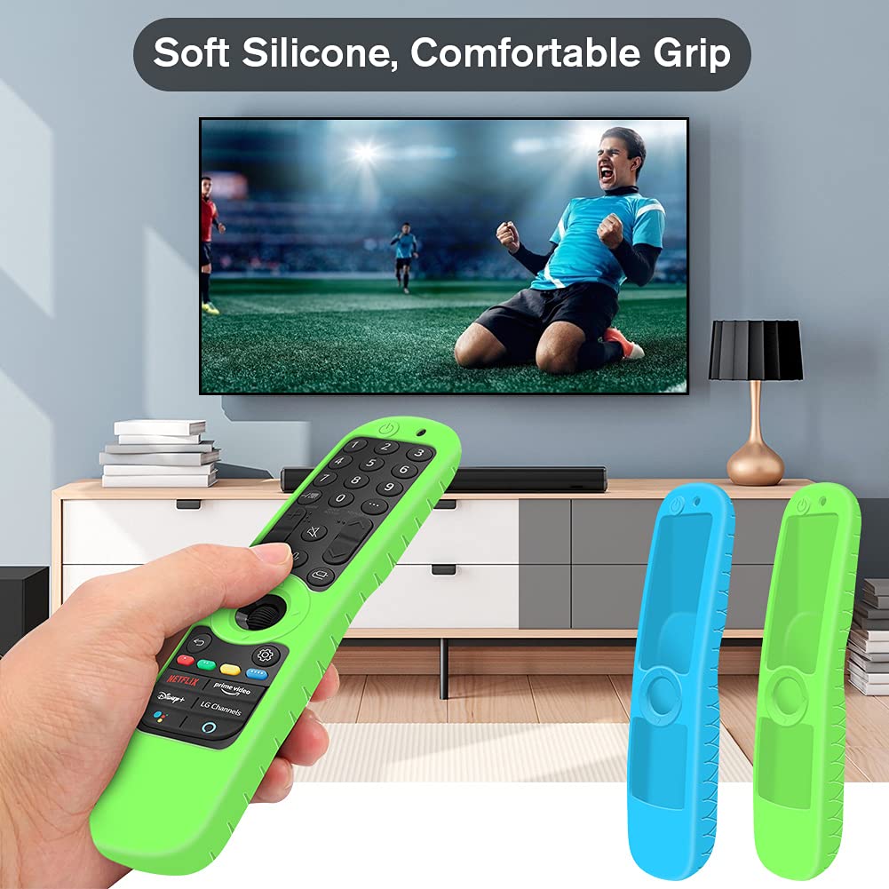 Winceed MR24GN silicone case anti-slip texture guards against slips.