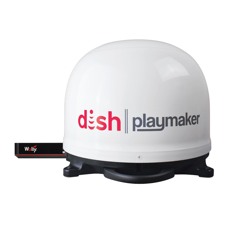 Winegard Dish Playmaker PL-70LR dome antenna for portable RV viewing