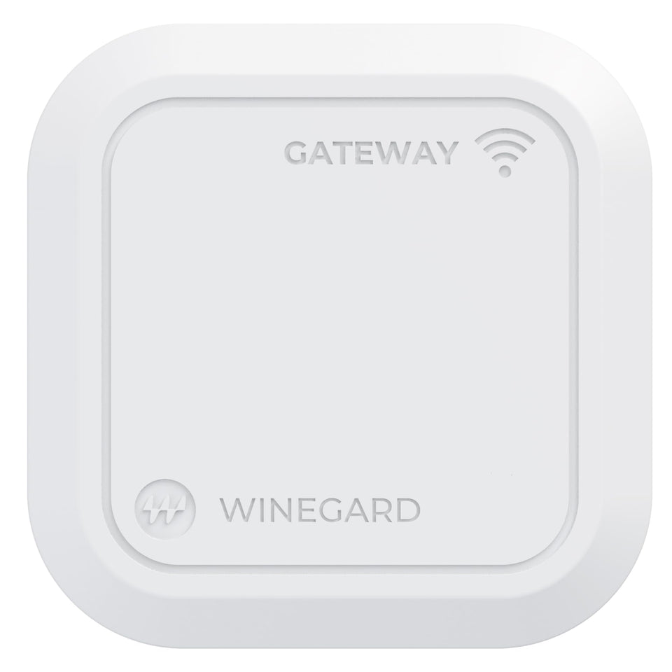 Winegard Gateway 4G router ceiling install shows centralized RV connectivity setup