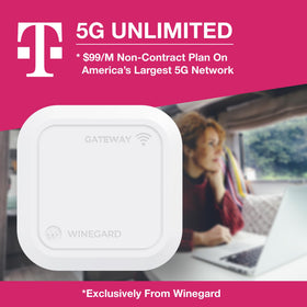 Winegard Gateway 5G GW-5G01 dual SIM slots enable seamless carrier switching
