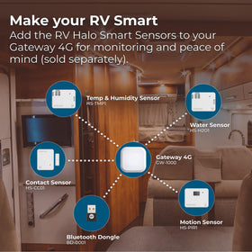 Winegard RV Halo smart sensors compatibility with Gateway 4G router