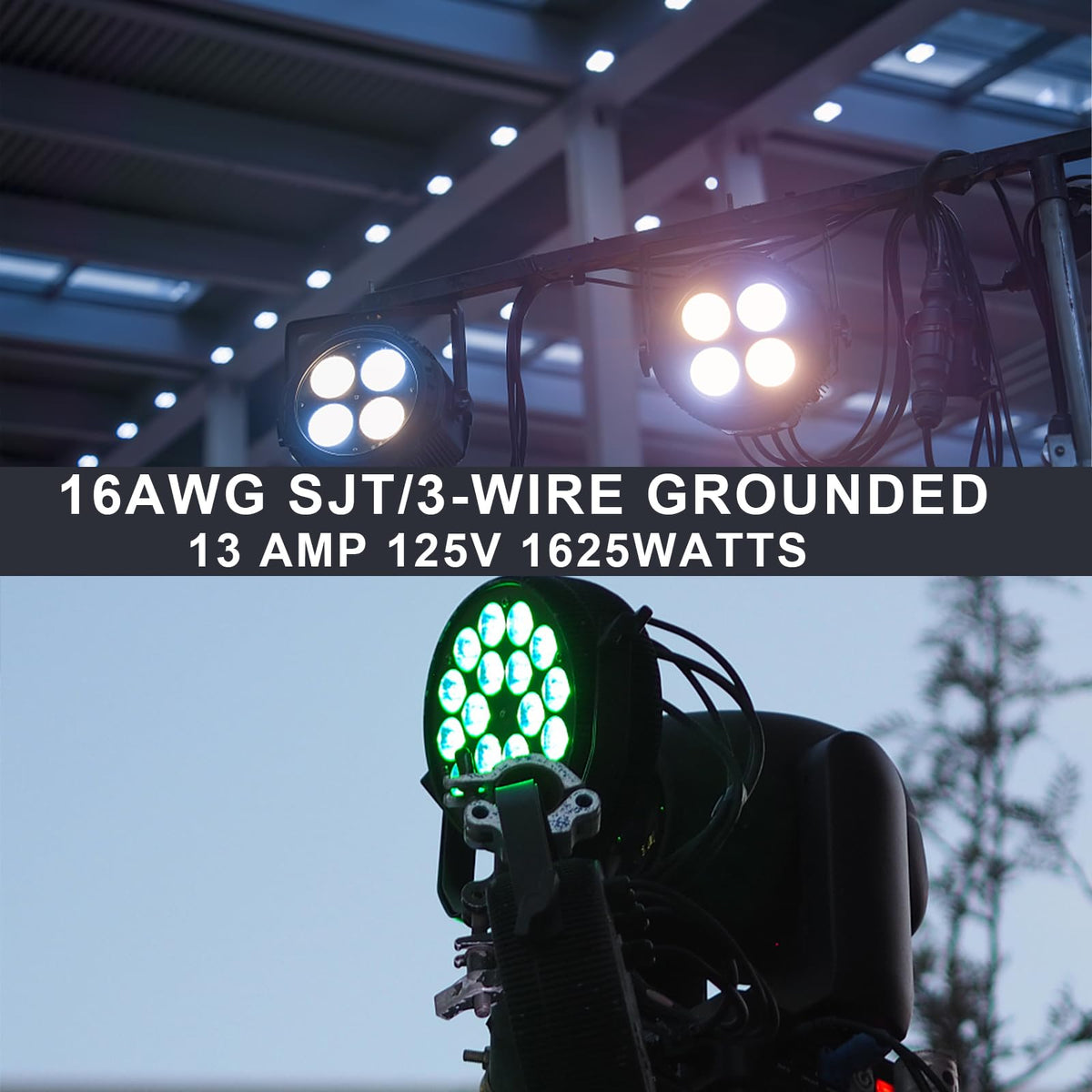 Wininks rugged 16AWG conductor built for daily stage use