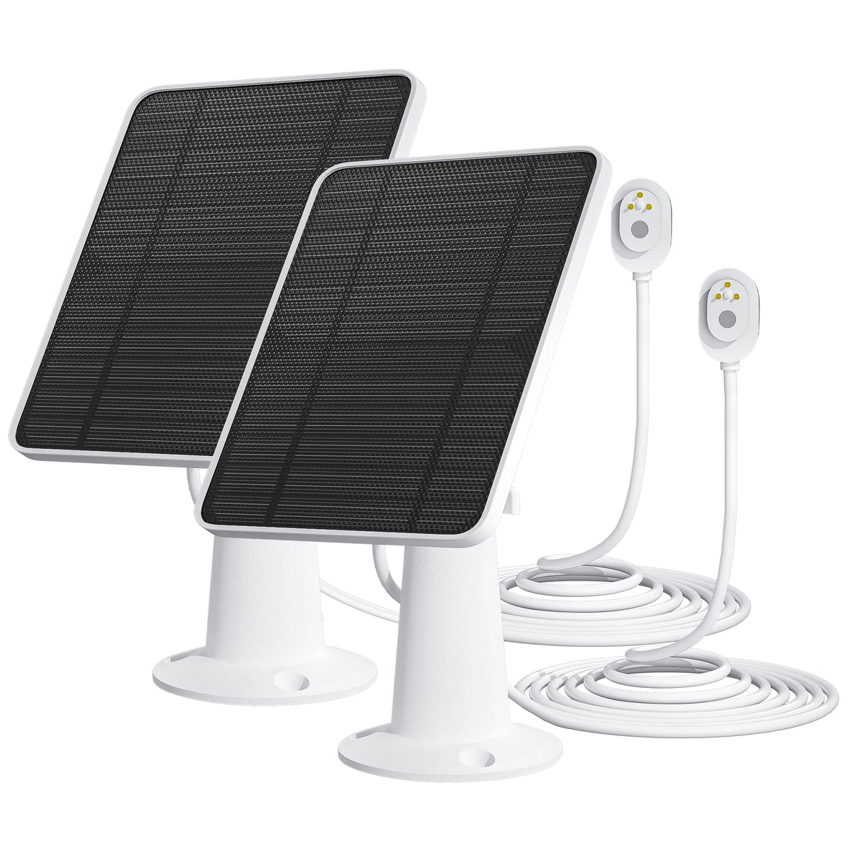 WININMETA front view showing solar panel kit, clear branding and quick benefits