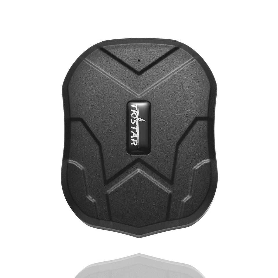 Winnes TKSTAR front view showing compact tracker and durable case benefit visibility