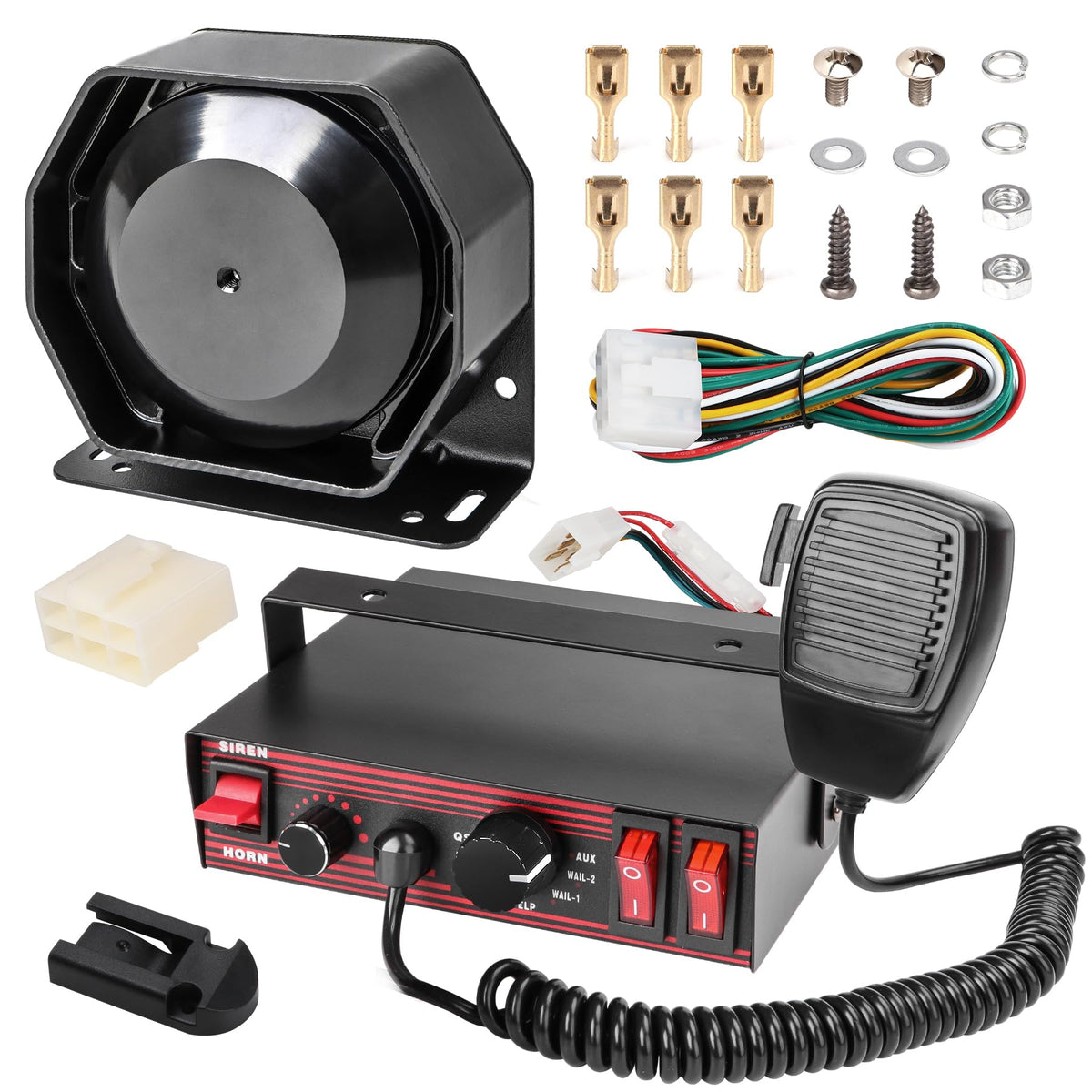 Winsgor front panel with microphone showing easy control and clear labeling