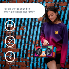 Wireless Express Bluetooth connection offers up to 33 feet of range.