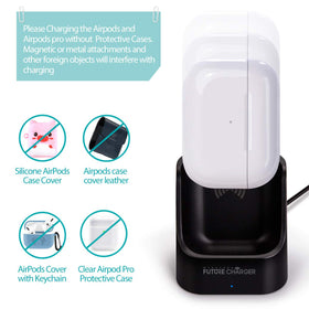 Wireless Future Charger includes a Type-C cable for reliable power delivery.