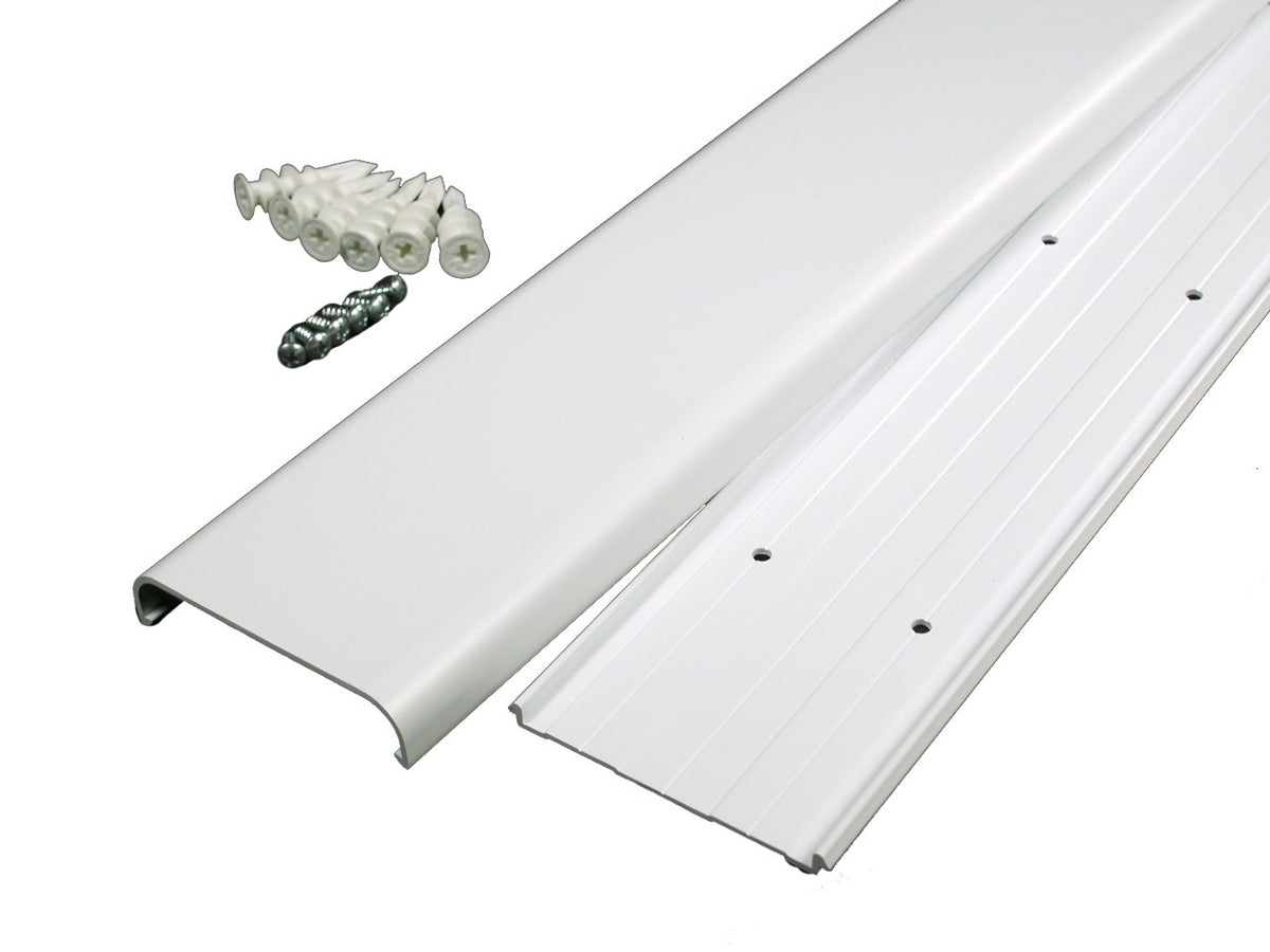 Wiremold C30 cord cover kit conceals flat-screen TV cables neatly