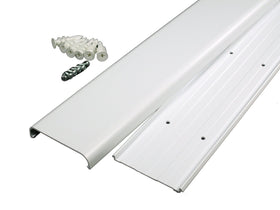 Wiremold C30 cord cover kit conceals flat-screen TV cables neatly