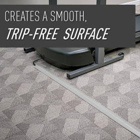 CDG-5 gray cord cover with low-profile design reduces tripping hazards in modern rooms.