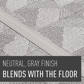 CDG-5 low-profile cord cover provides discreet cable management in busy living areas.