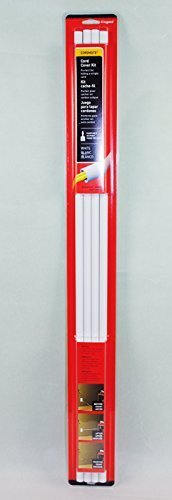 Wiremold profile close-up revealing channel shape and snap cover — secure cord management