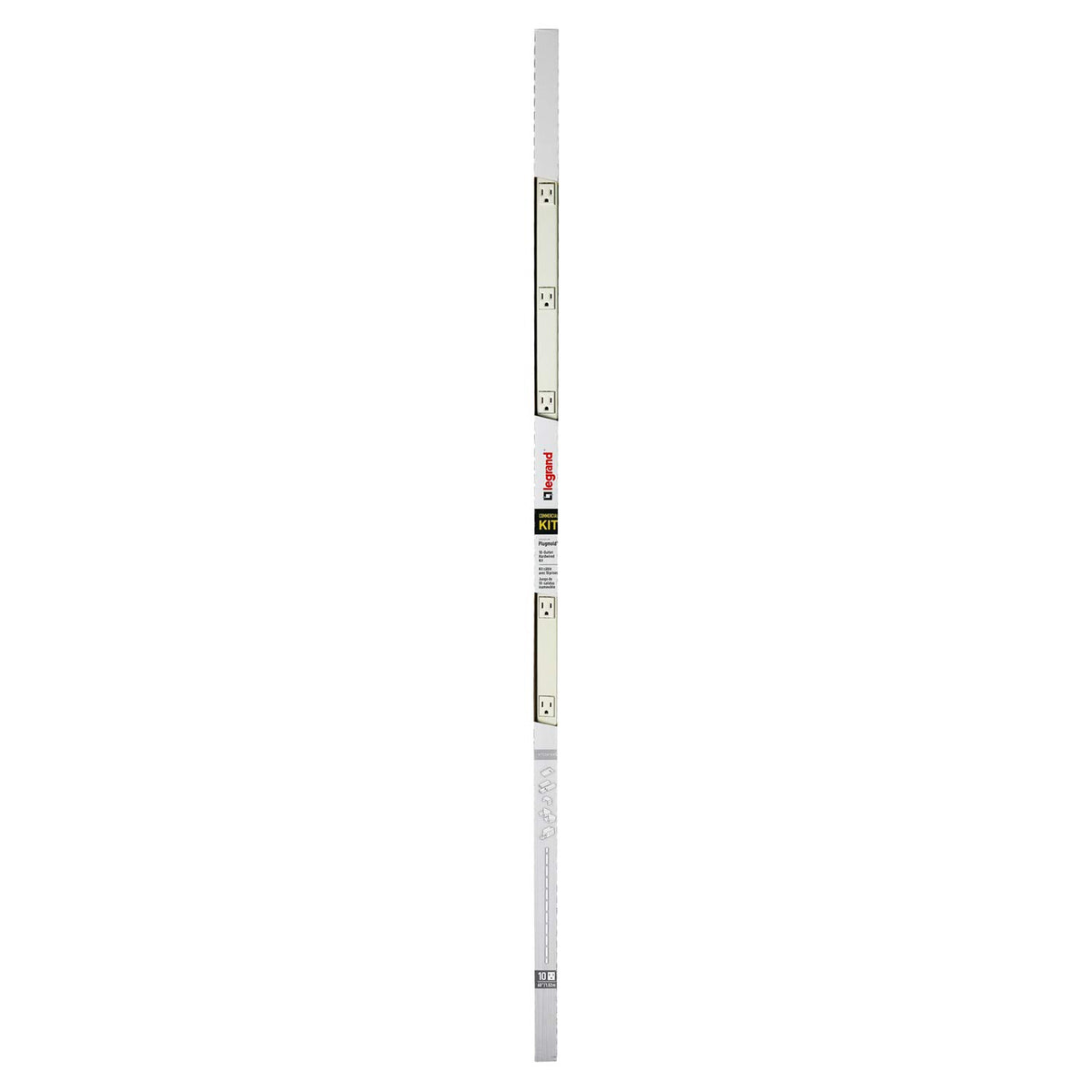 Wiremold V20GB506 ready for wall mounting in tight spaces